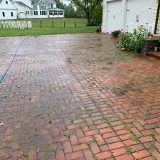 Brick Driveway Cleaning in Blacklick, OH 1
