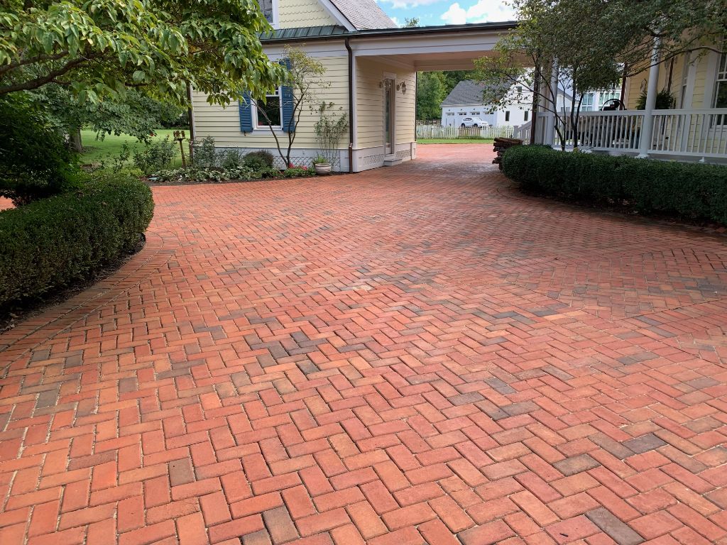 Brick Driveway Cleaning in Blacklick, OH