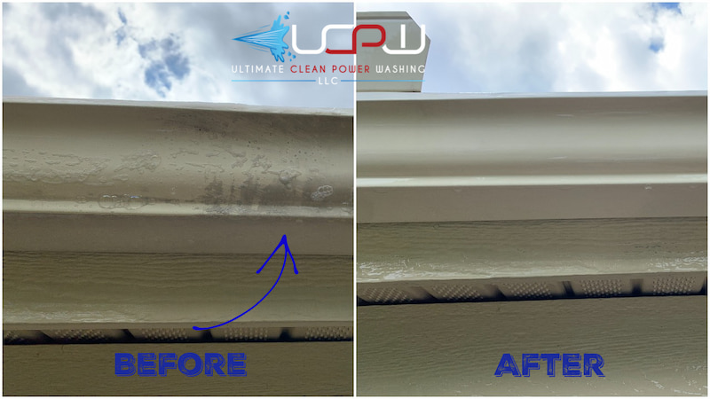 Gutter Stain Removal in Dublin, OH