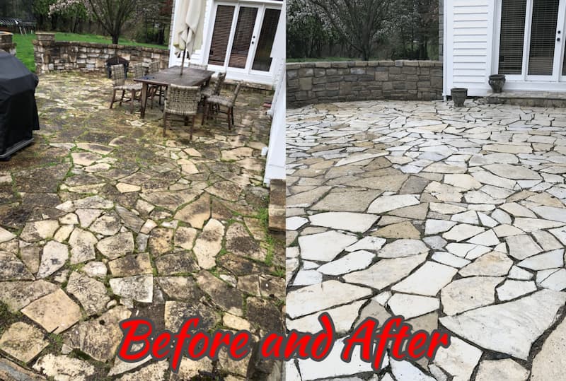 Patio Deep Clean in Powell, OH