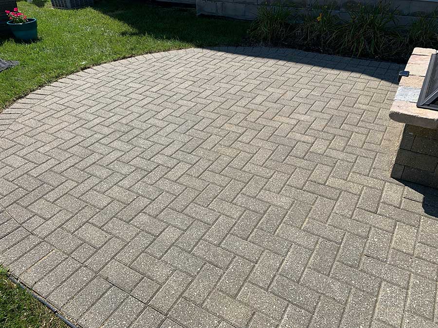 Patio Paver Clean, Sand, and Seal on Winesap St, Pataskala