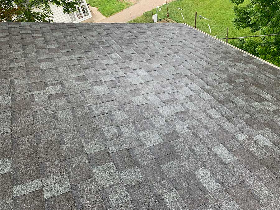 Roof cleaning first street pataskala oh