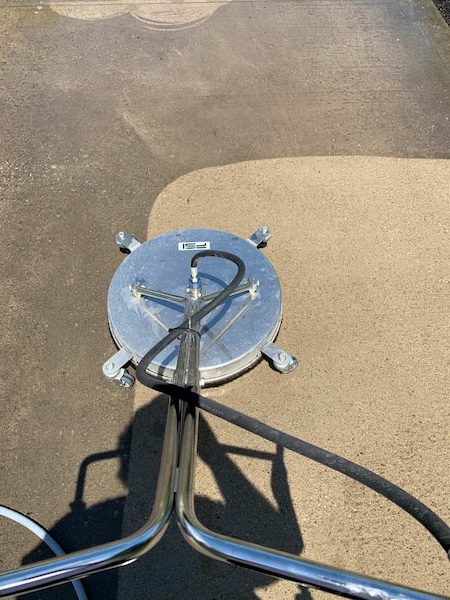 Driveway cleaning how to remove oil spots without etching concrete